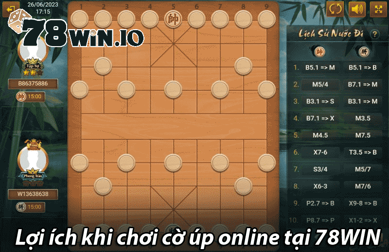 Lợi ích khi chơi cờ úp online tại 78WIN